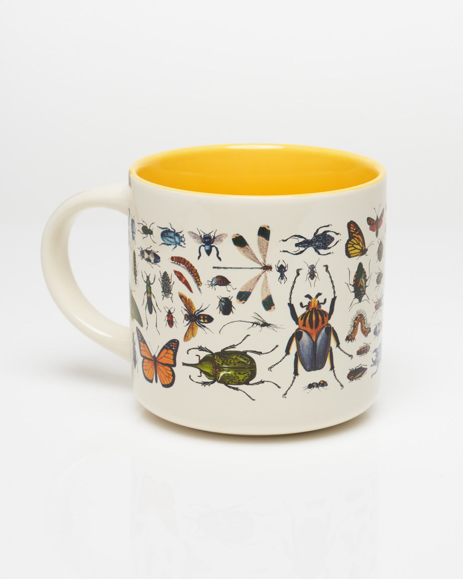 Beetles & Butterflies, Flutter & Fly 430 mL Ceramic Mug