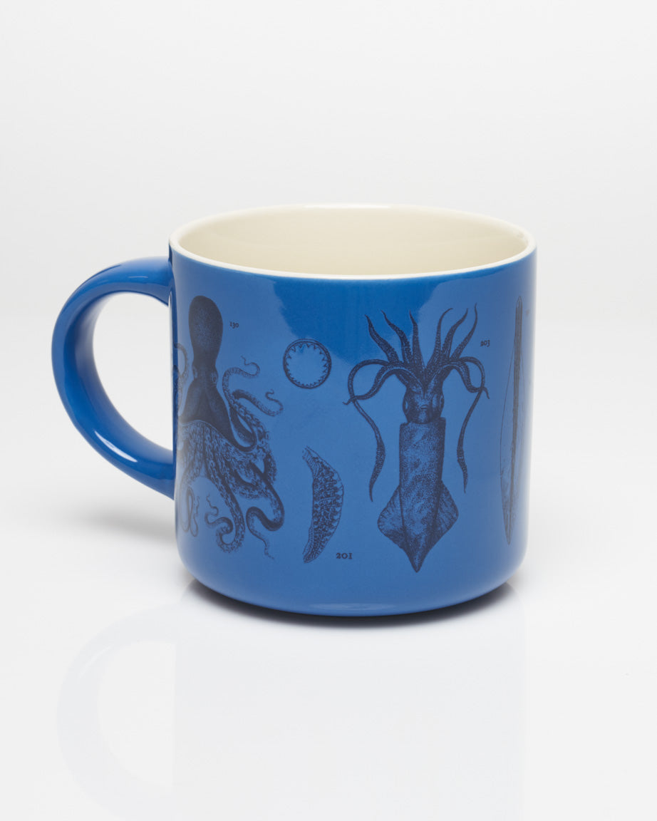 Beware the Kraken: Cephalopods 430 mL Ceramic Mug