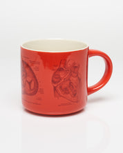 Heart Anatomy 430 mL Ceramic Mug