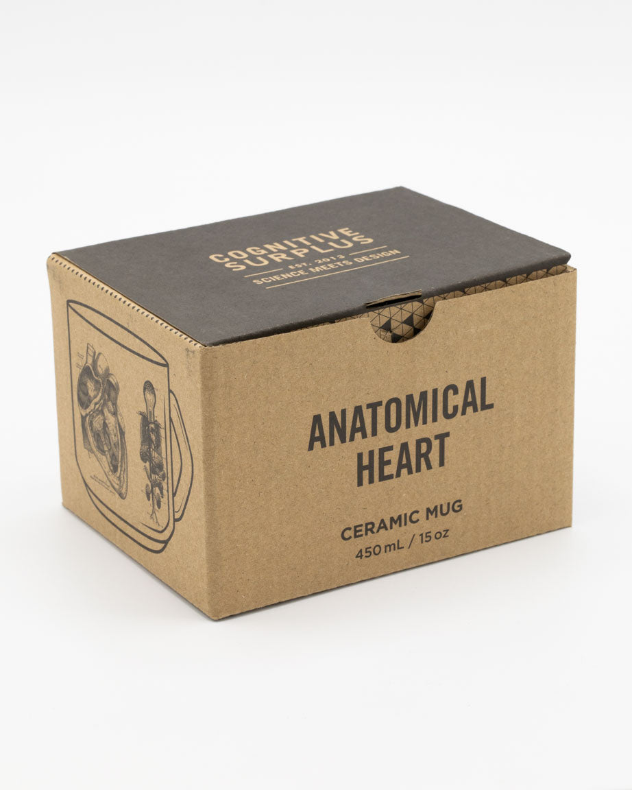 Heart Anatomy 430 mL Ceramic Mug