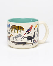 Rainforest Zoology 430 mL Ceramic Mug