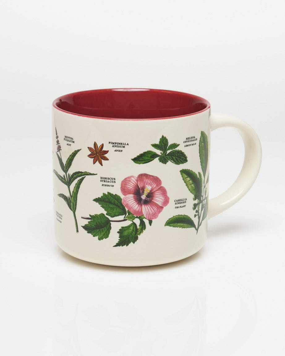 The Botany of Tea Mug 430 mL Ceramic Mug
