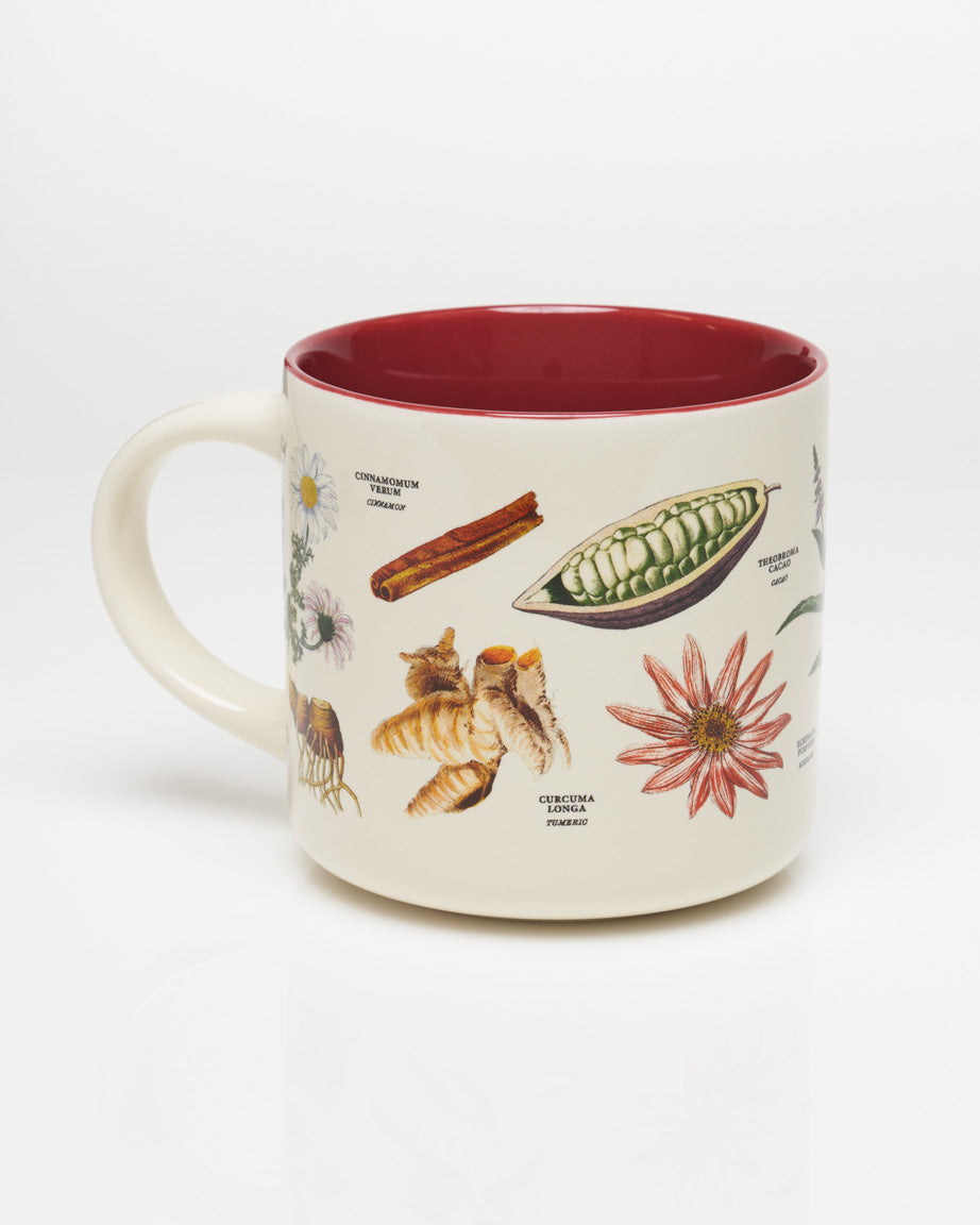 The Botany of Tea Mug 430 mL Ceramic Mug