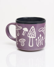 Fabulous Fungi Hand Carved 430 mL Ceramic Mug
