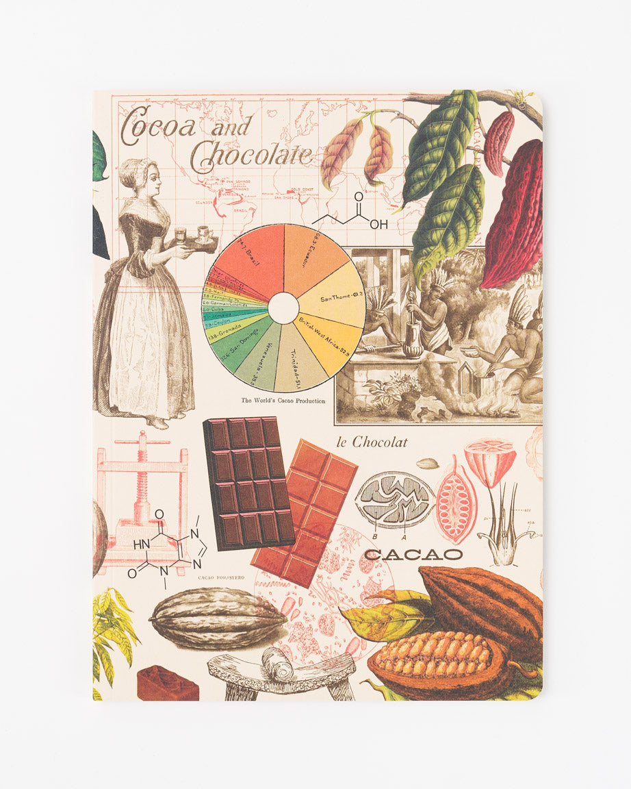 Chocolate Making Science Softcover Notebook - Lined