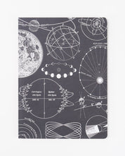 The Moon Softcover Notebook - Dot Grid