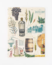 Spirits and Distilling Science Softcover Notebook - Lined