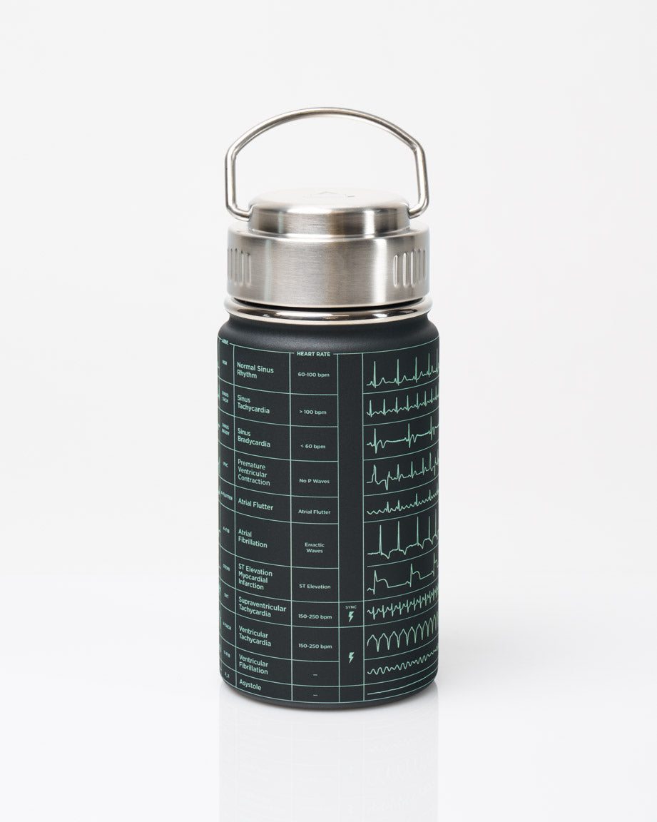 Heartbeat 350 mL Steel Bottle
