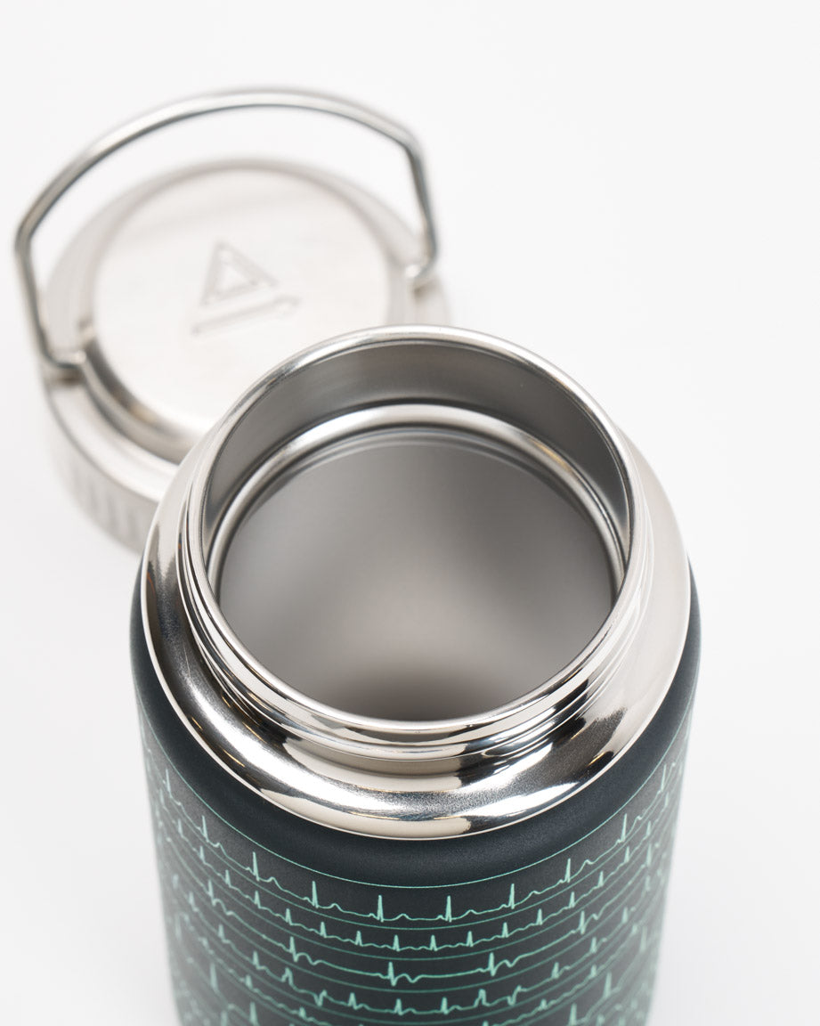 Heartbeat 350 mL Steel Bottle