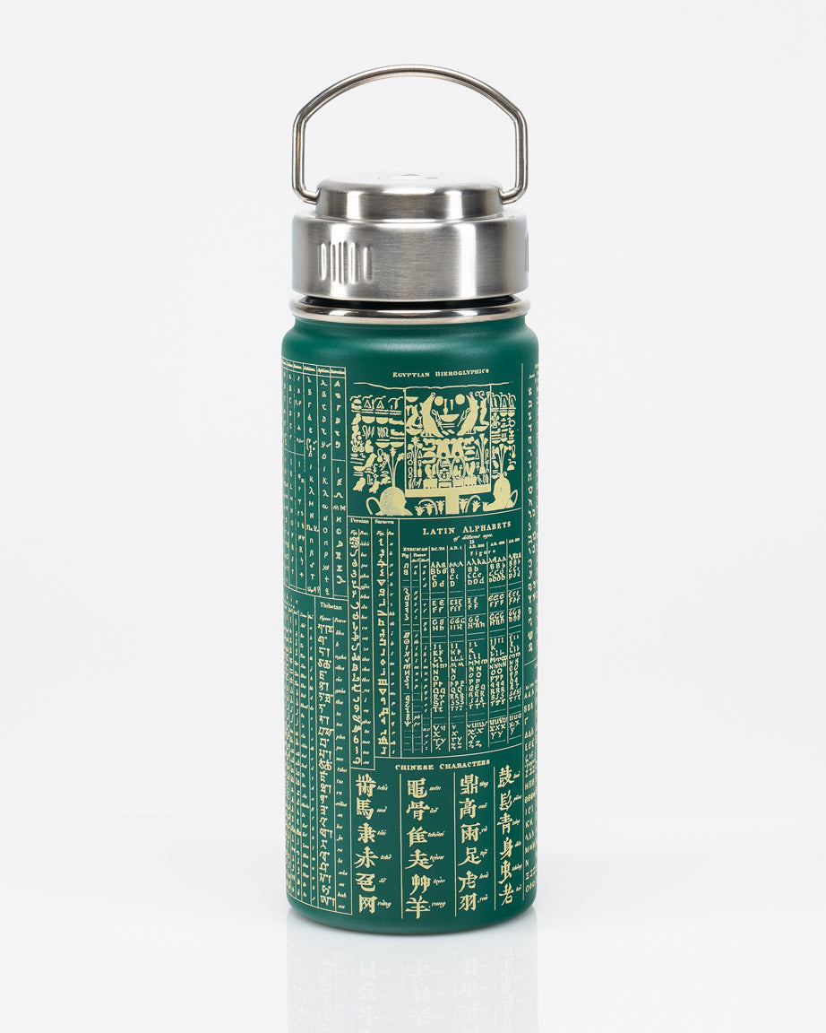 Linguistics 500mL Steel Bottle