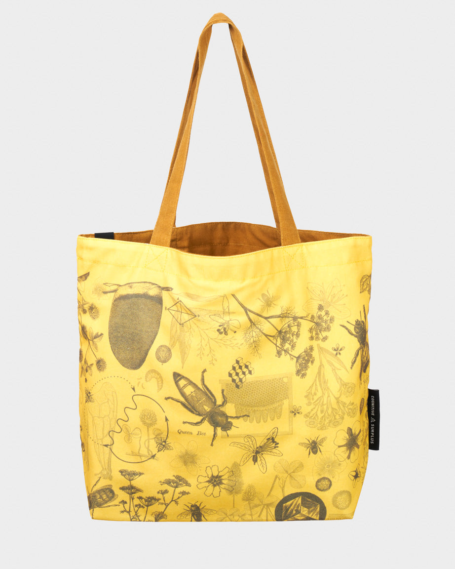 Honey Bee Canvas Schultertasche