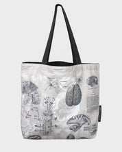Brain Anatomy Canvas Tote Bag