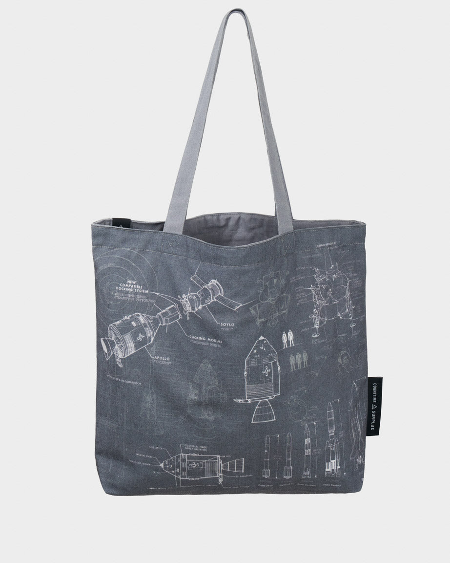 Rocketry Canvas Tote Bag