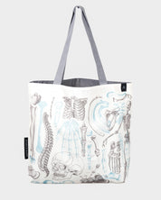 Skeleton Canvas Tote Bag