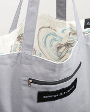 Skeleton Canvas Tote Bag