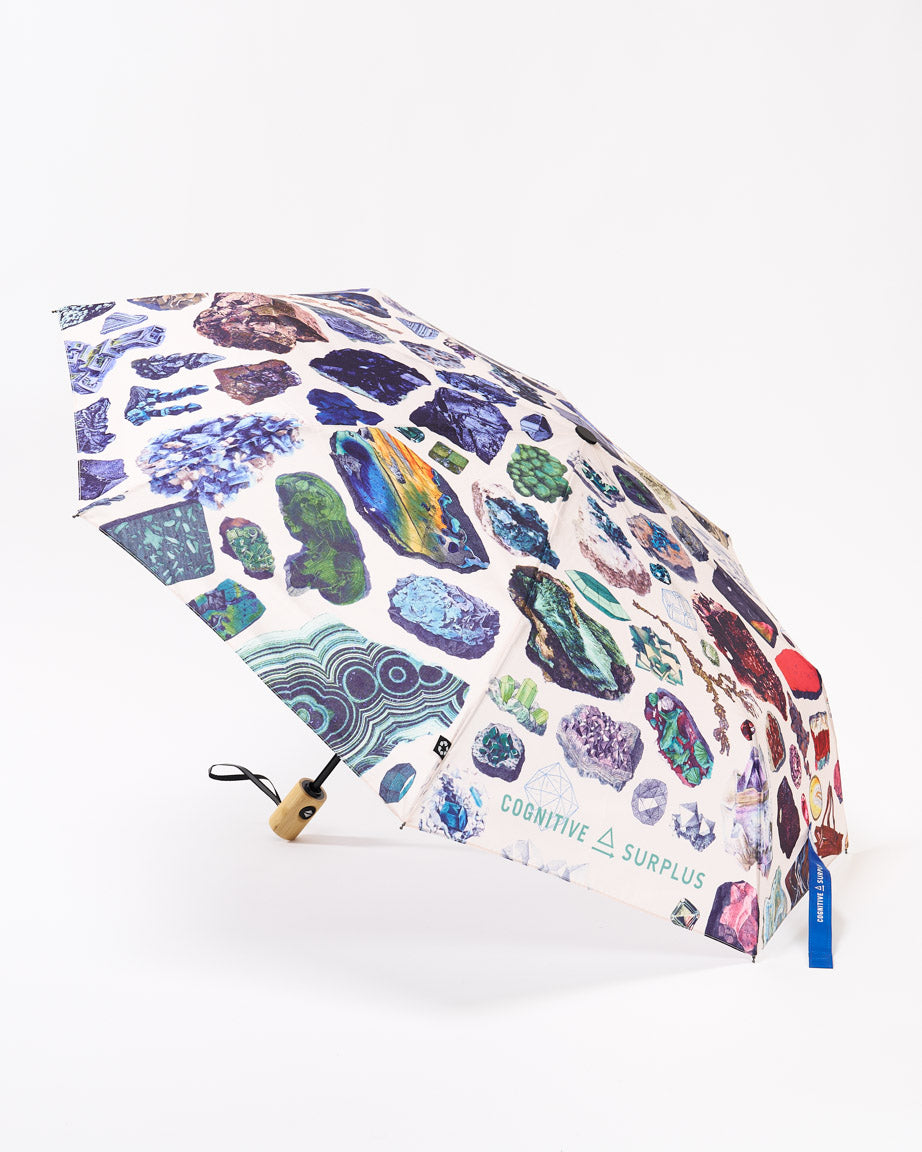 Gems and Minerals Umbrella