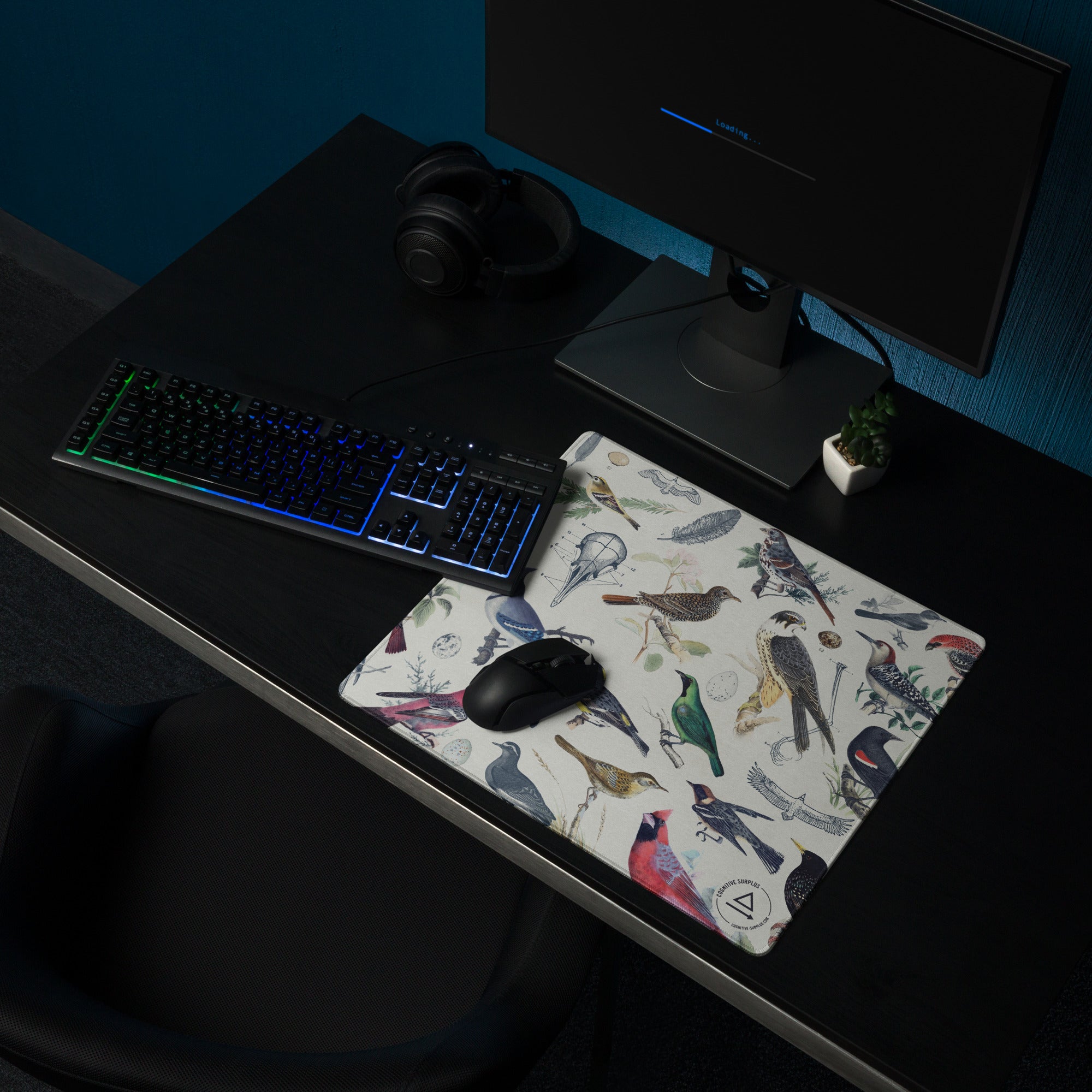 Birds: Ornithology Gaming Mouse Pad