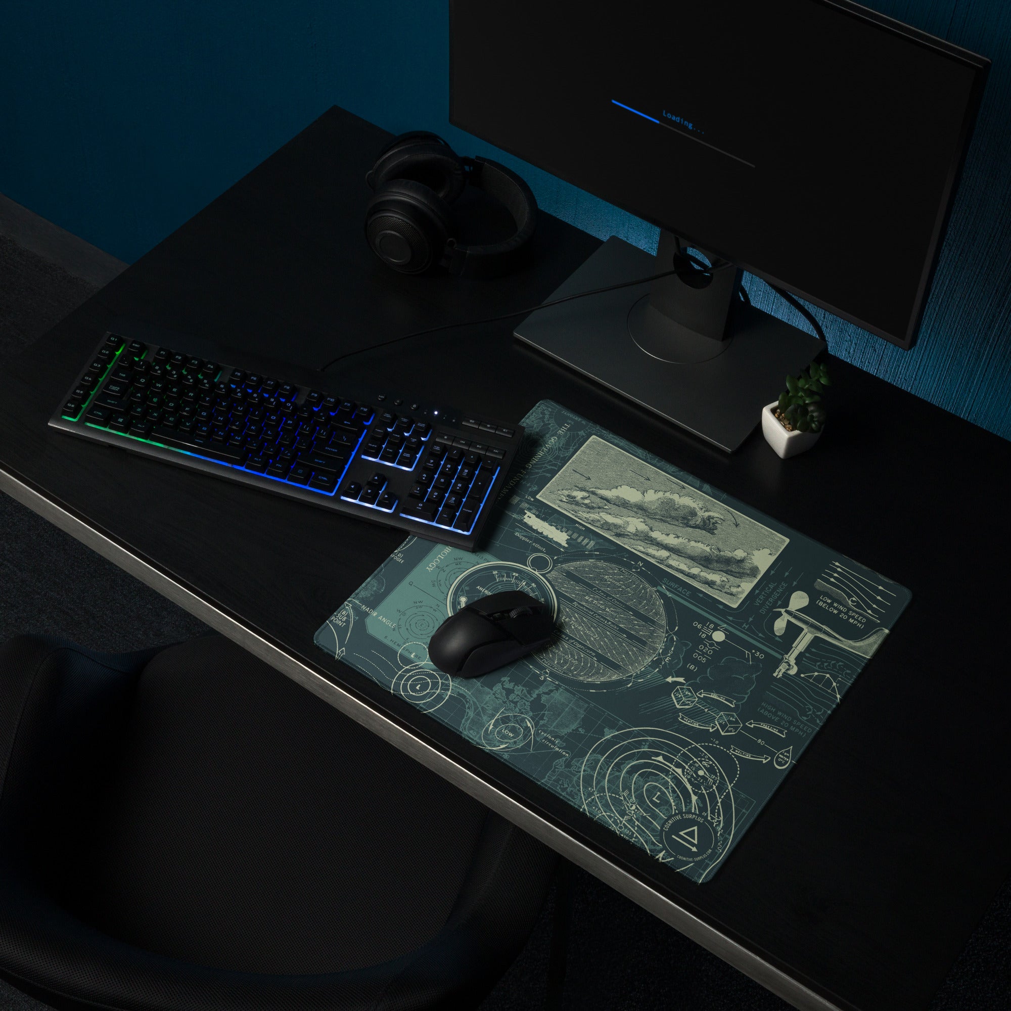 Meteorology Gaming Mouse Pad