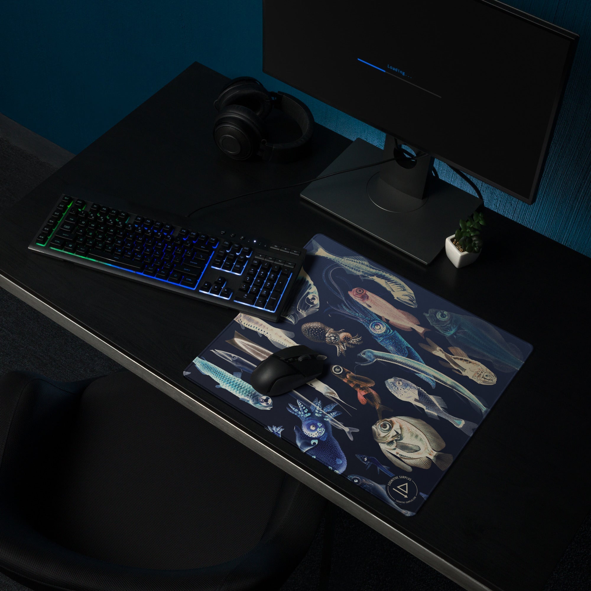 Deep Sea Gaming Mouse Pad