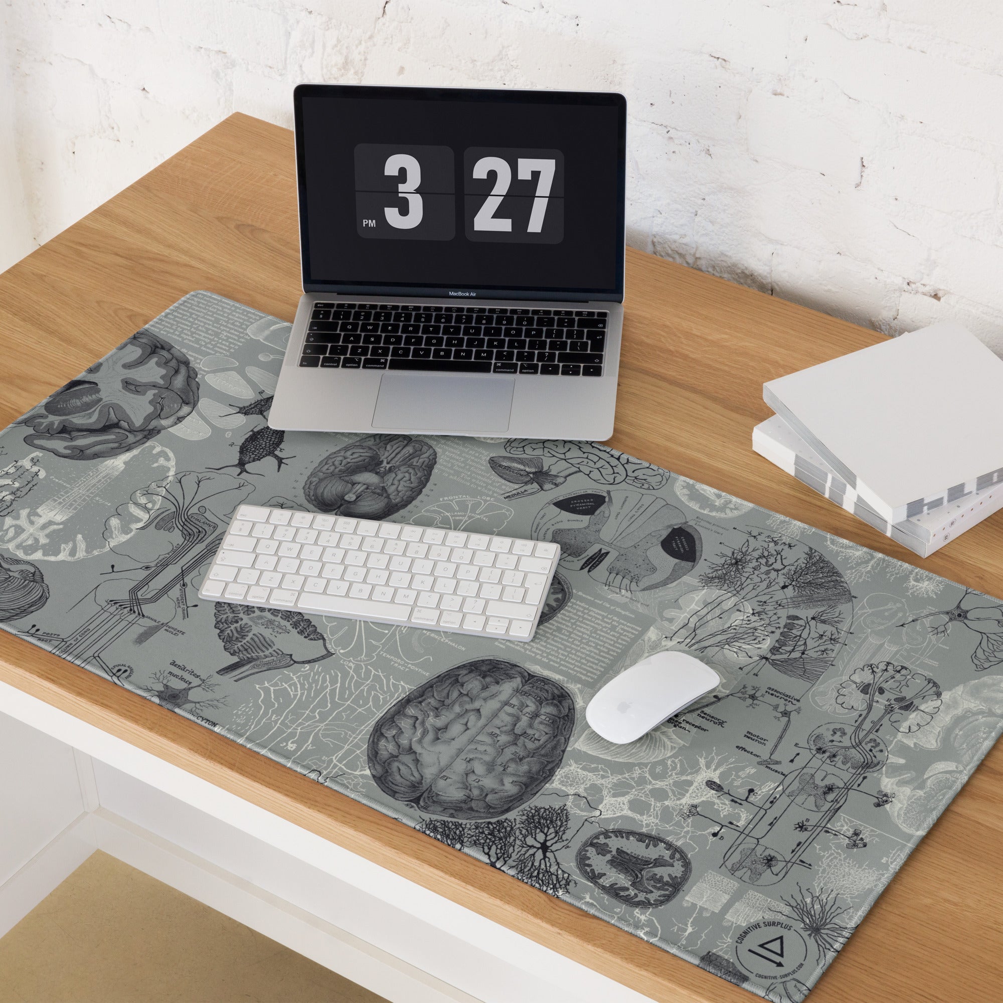 Brain Anatomy Gaming Mouse Pad