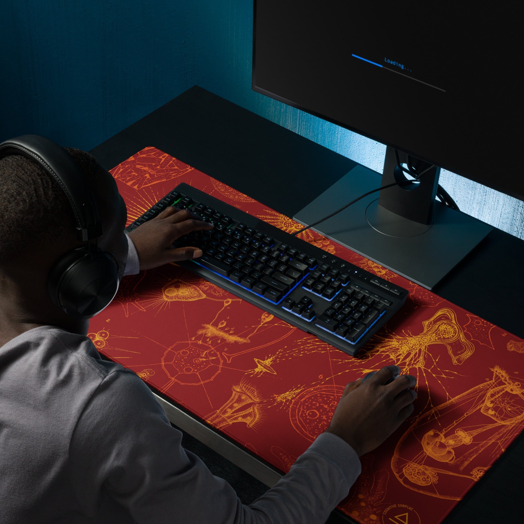 Through the Microscope Gaming Mouse Pad