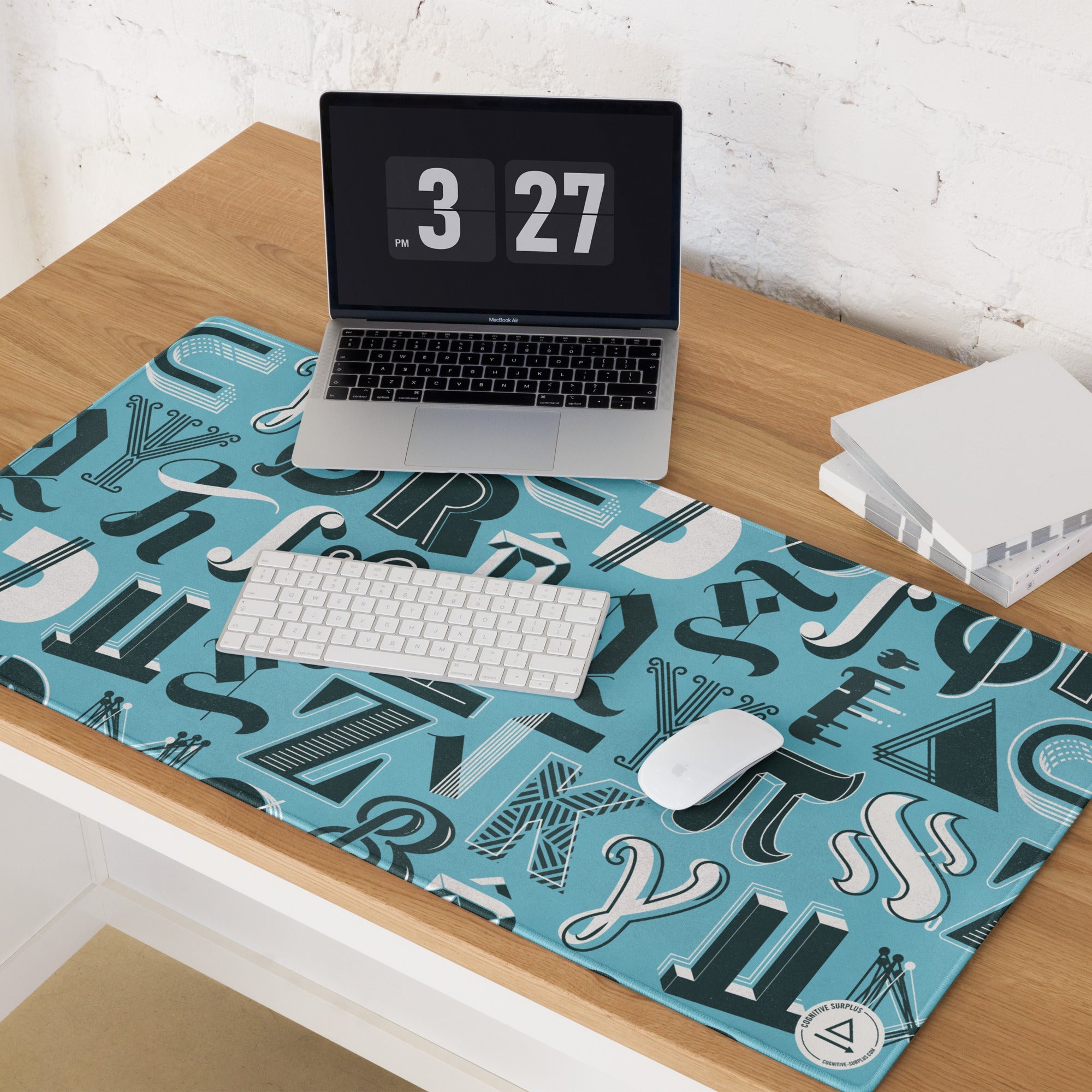 Mathematical Alphabet Gaming Mouse Pad