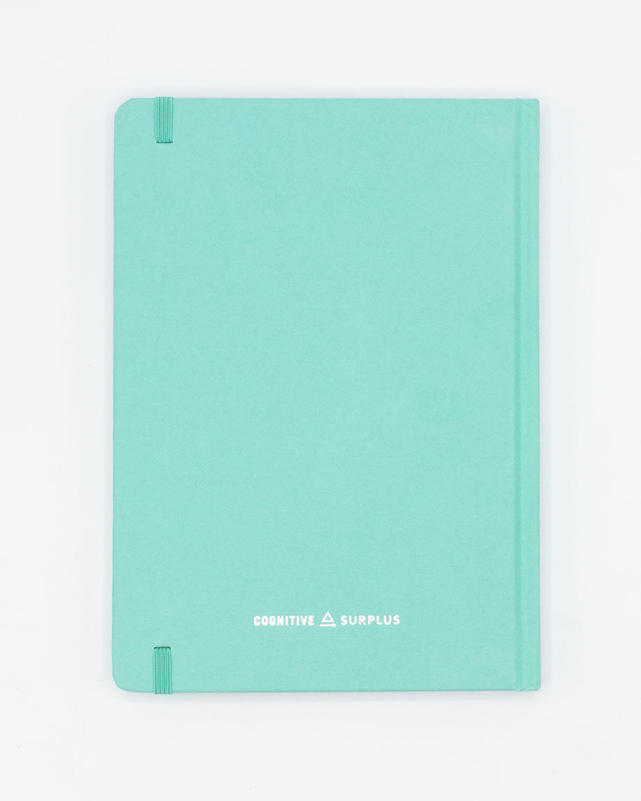 Laboratory Science A5 Hardcover Notebook - Dotted Lines