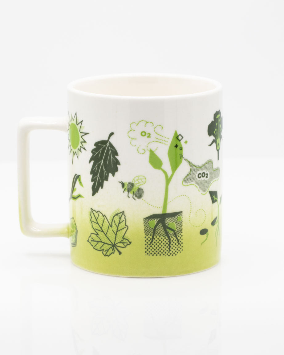 Retro Botany 350 mL Ceramic Mug