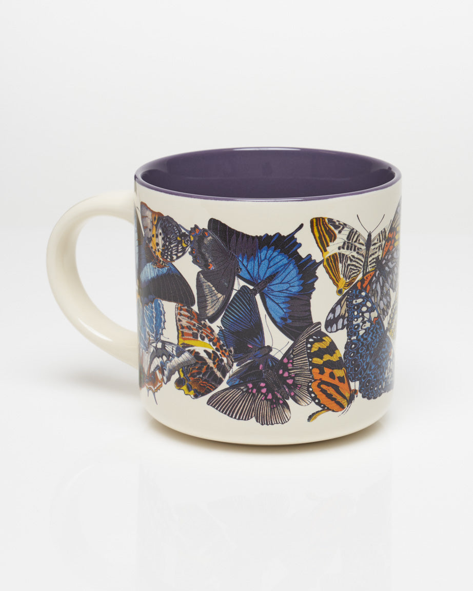Butterflies 430 mL Ceramic Mug