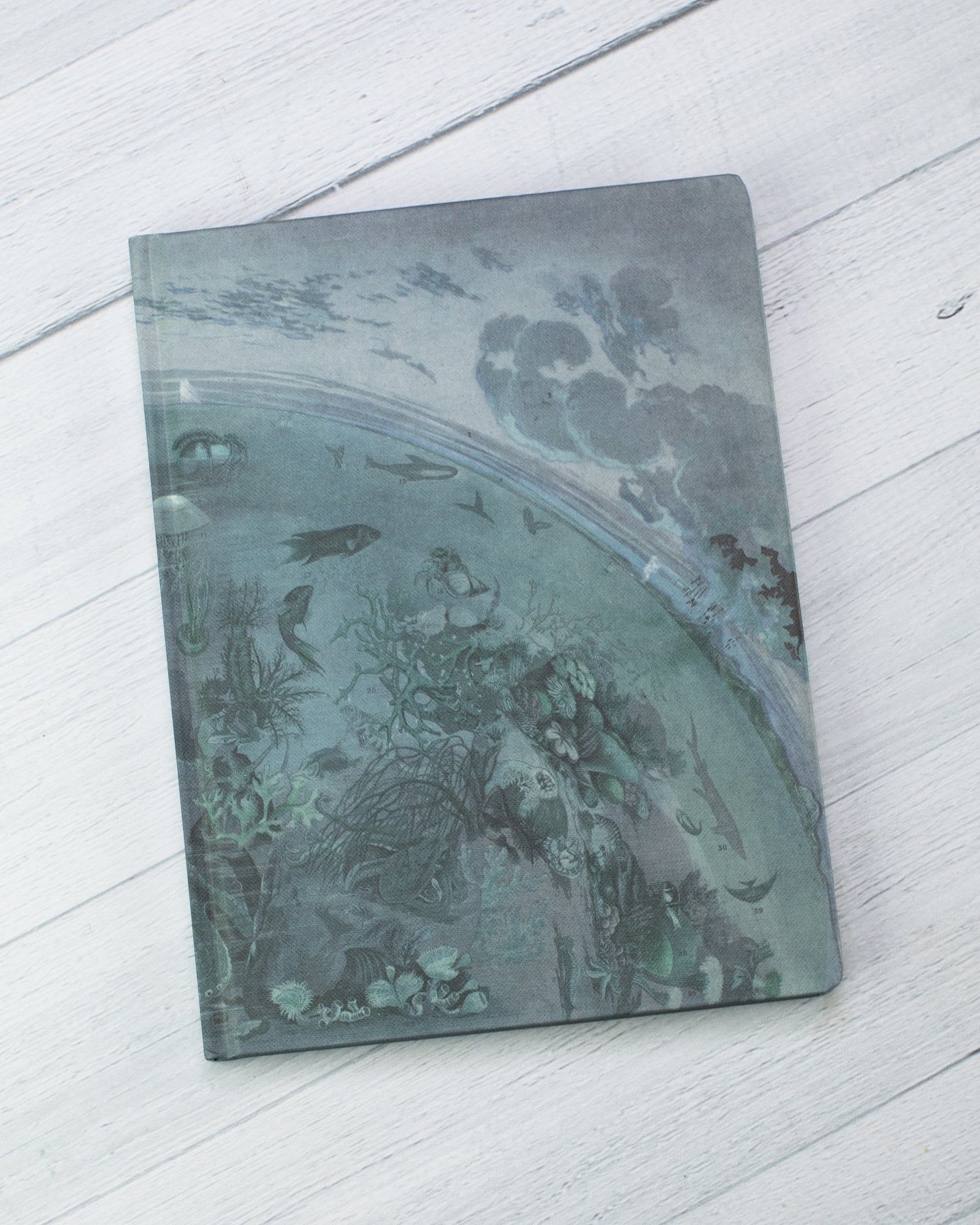 Ocean Planet Hardcover Notebook - Dot Grid
