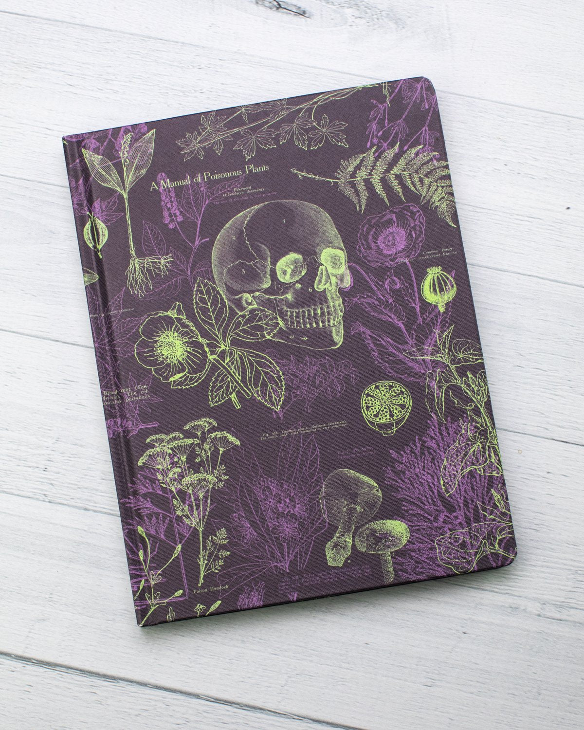 Poisonous Plants Hardcover Notebook - Lined/Grid