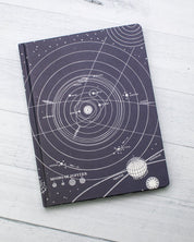 Solar System Hardcover Notebook - Lined/Grid