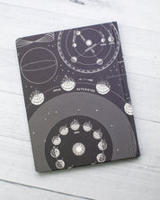 Solar System Hardcover Notebook - Lined/Grid