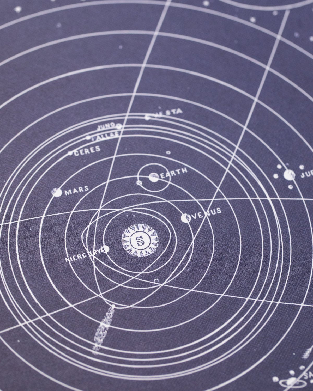 Solar System Hardcover Notebook - Lined/Grid