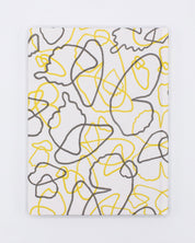 Butterfly Wings Hardcover Notebook - Dot Grid