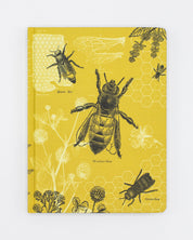 Bees Hardcover Notebook  - Dot Grid