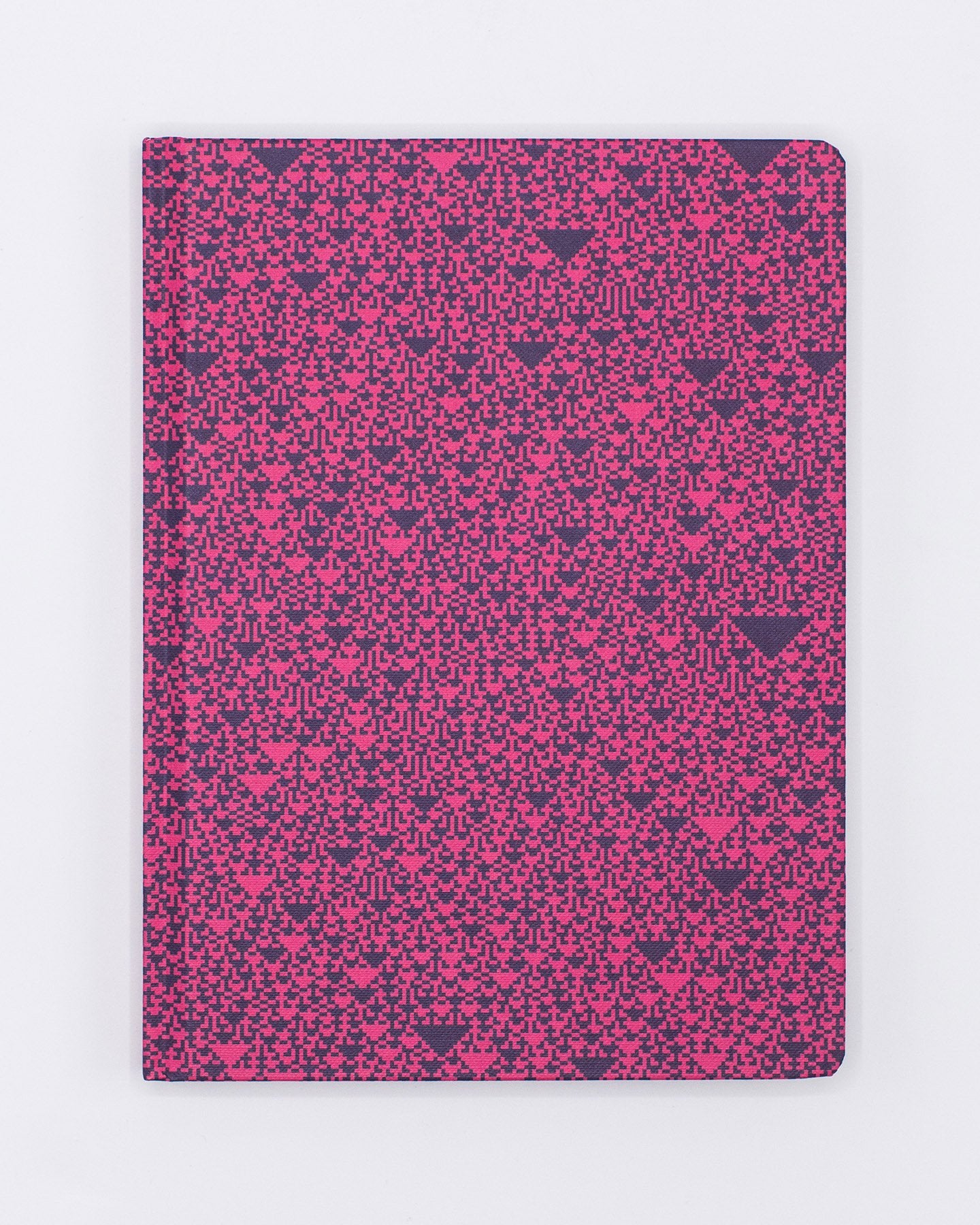Cellular Automaton Hardcover Notebook - Lined/Grid