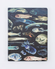 Deep Sea Hardcover Notebook - Lined/Grid