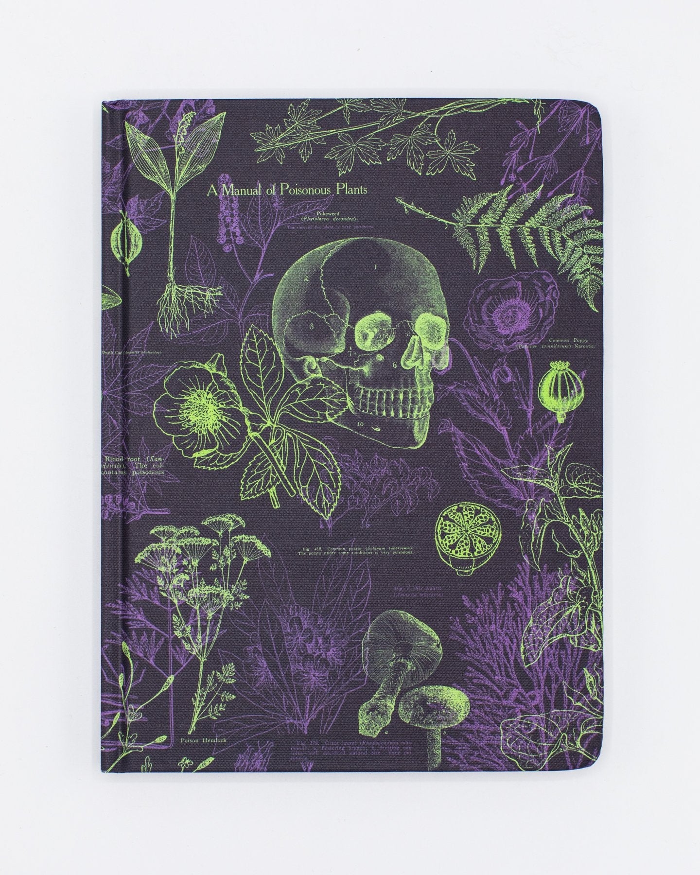 Poisonous Plants Hardcover Notebook - Lined/Grid
