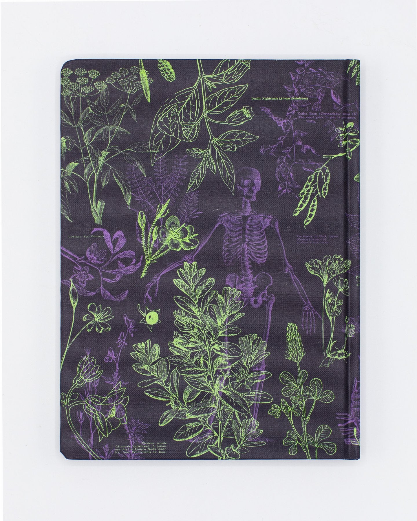 Poisonous Plants Hardcover Notebook - Lined/Grid