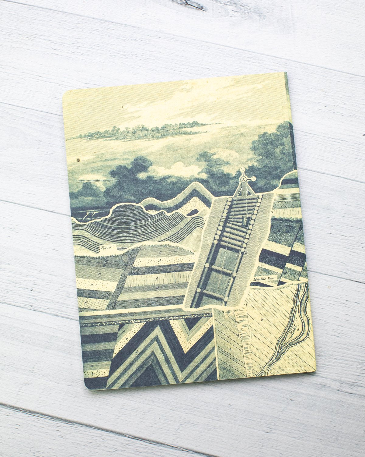 Geology Softcover Notebook - Lined