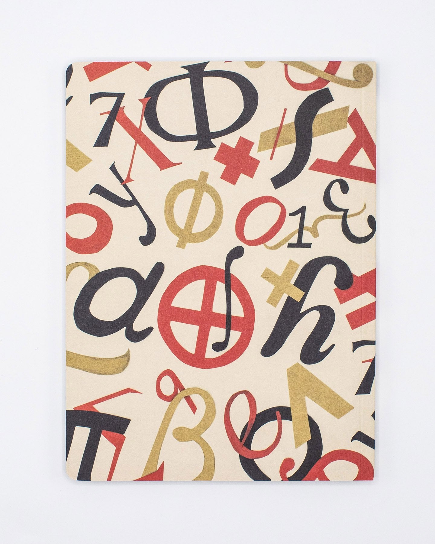 Symbols of Math Softcover Notebook - Dot Grid