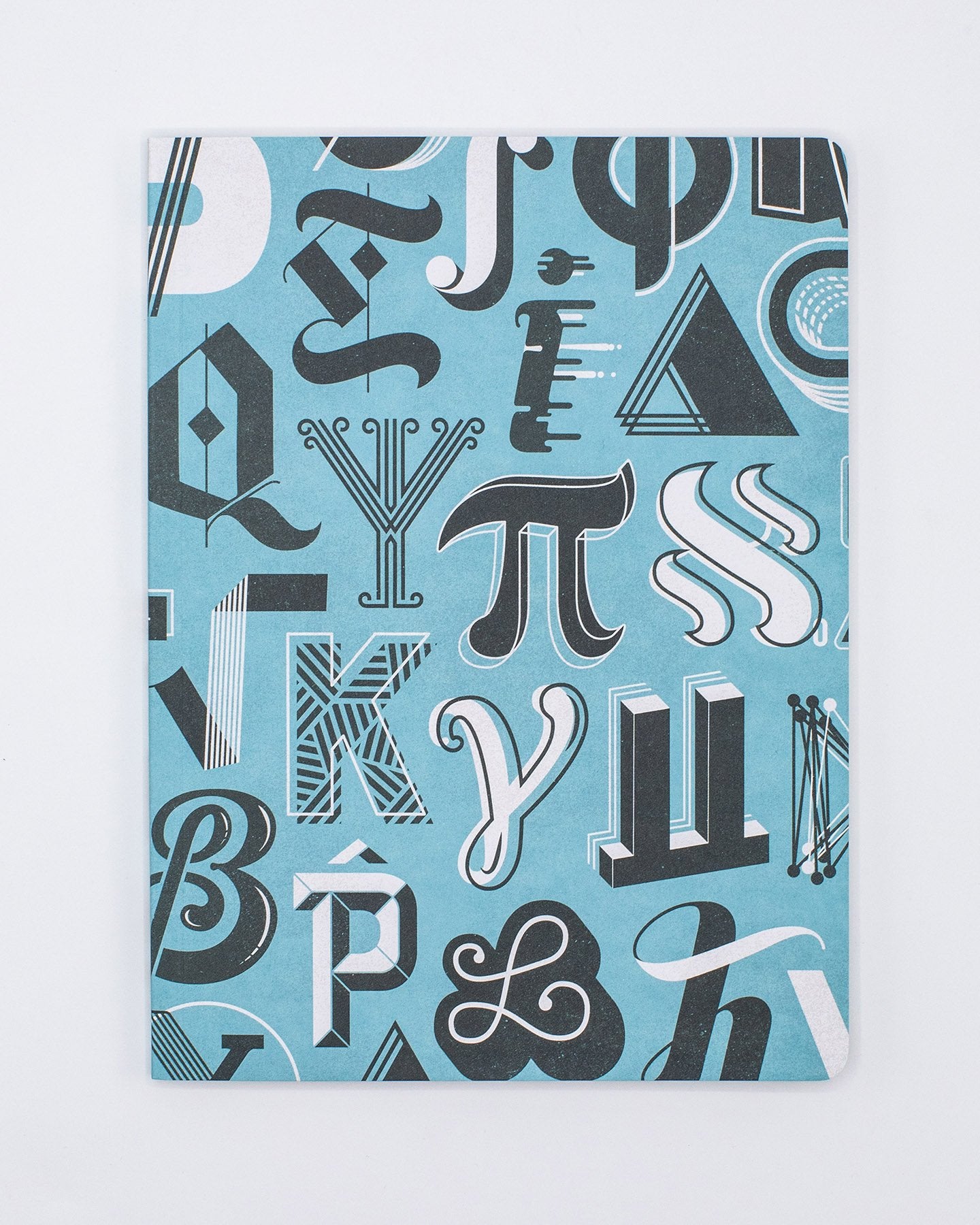 Mathematical Alphabet Softcover Notebook - Dot Grid