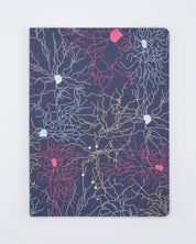 Neural Circuit Softcover Notebook - Dot Grid