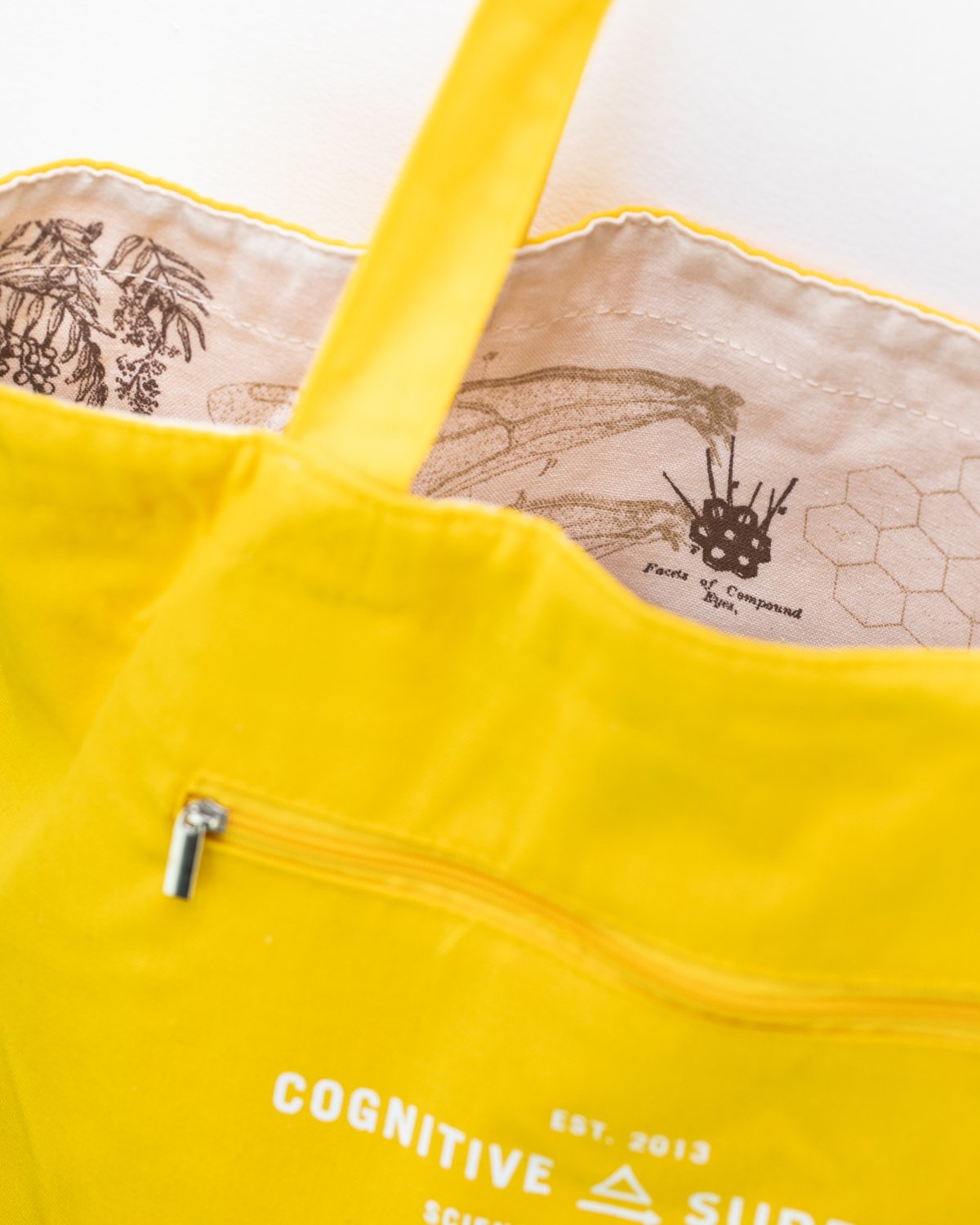 Honey Bee Canvas Schultertasche