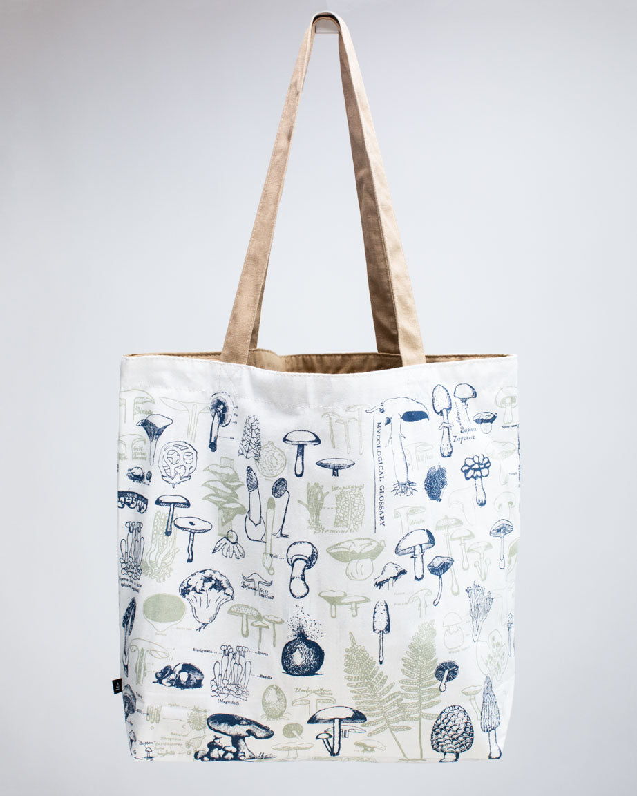 Mushrooms Canvas Tote Bag