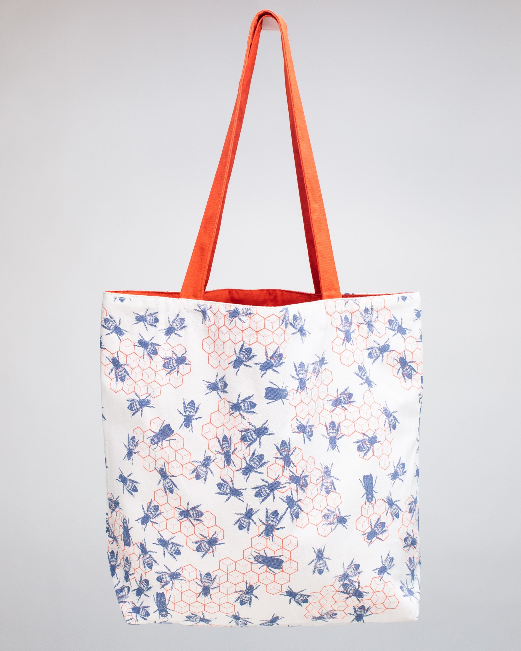 Bee Hive Canvas Tote Bag
