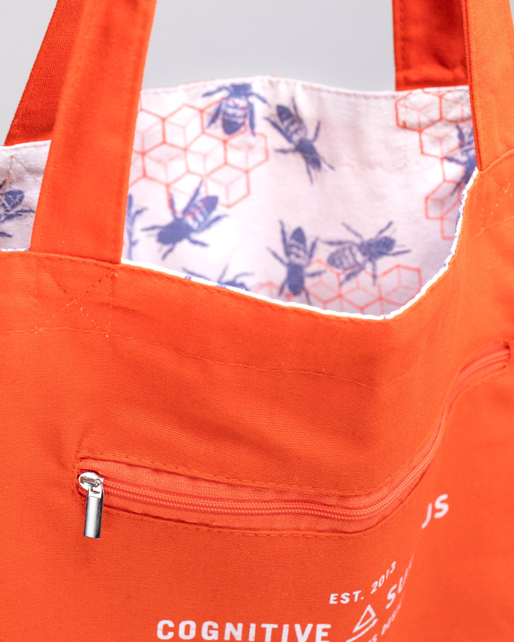Bee Hive Canvas Tote Bag