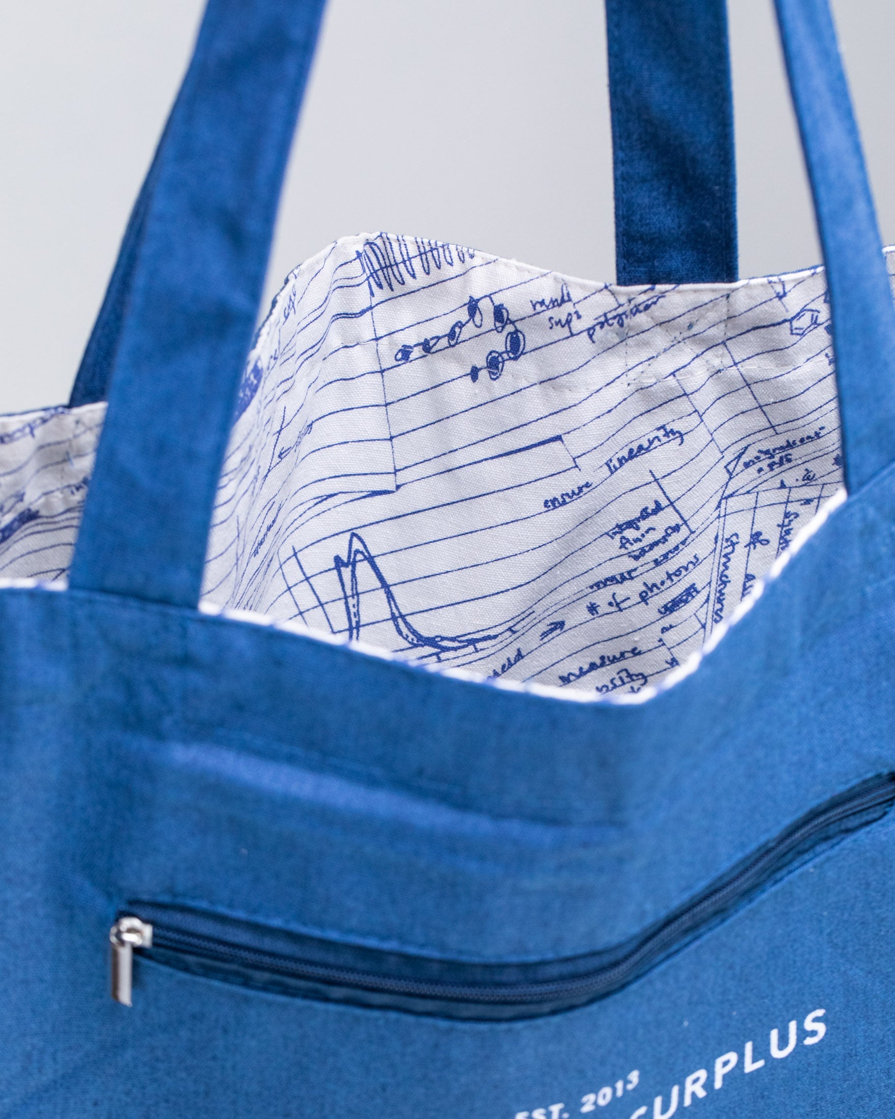 Lab Notes Canvas Tote Bag