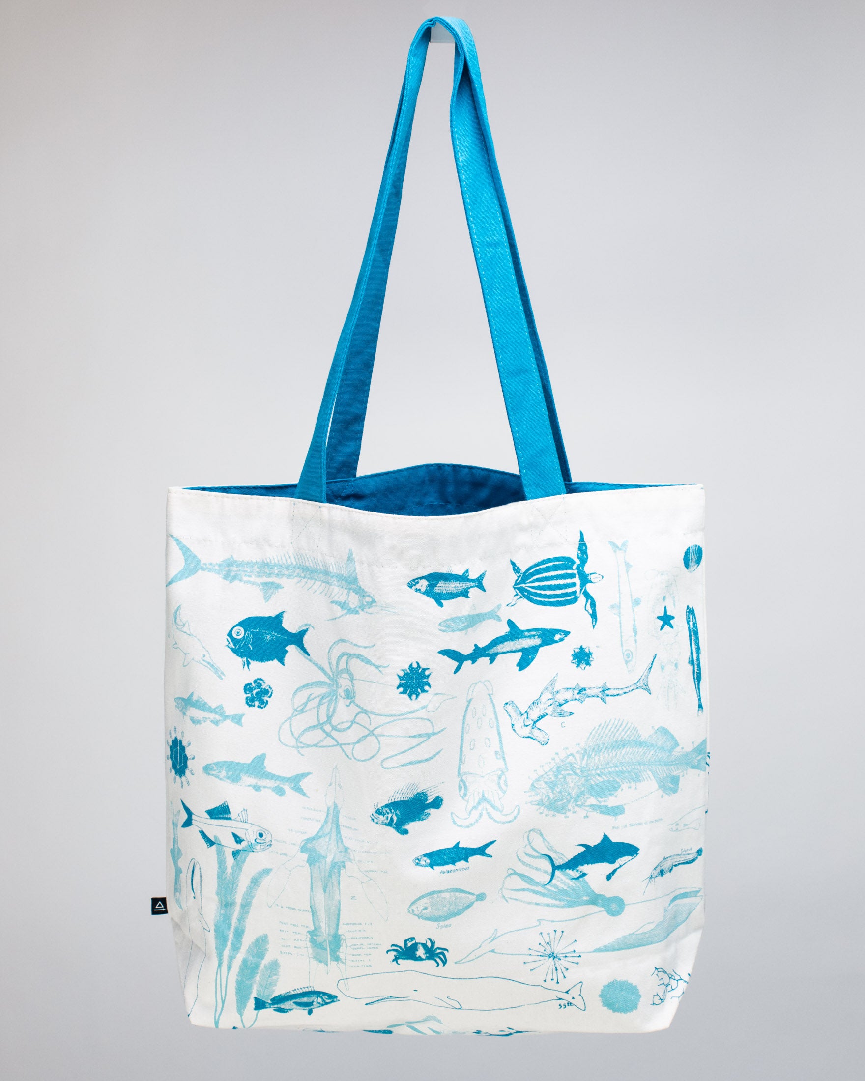 Marine Life Canvas Tote Bag